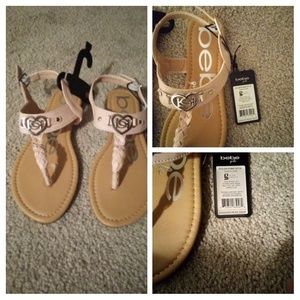 Pink Bebe sandals